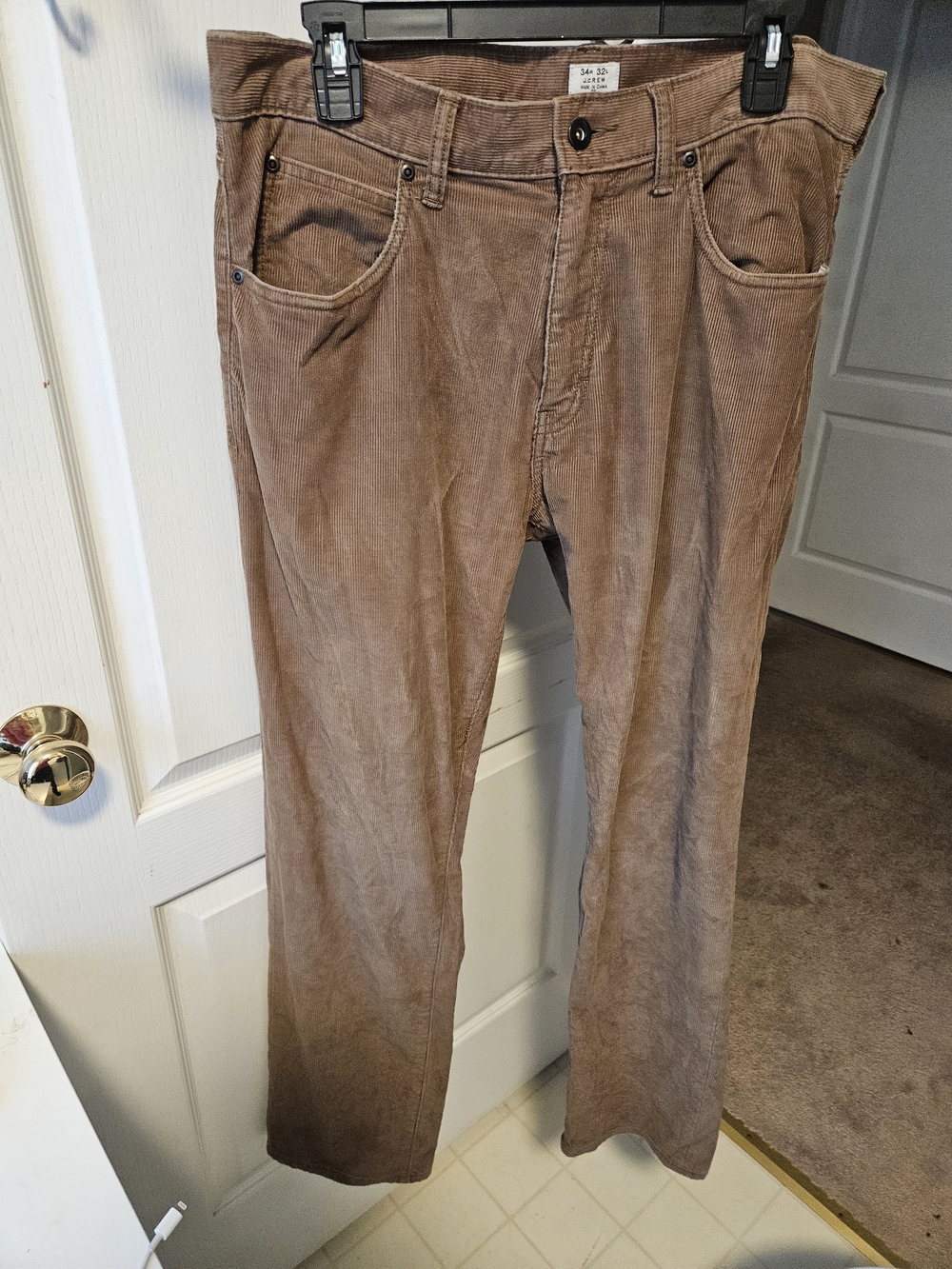 J. Crew Brown Corduroy Men's Pants